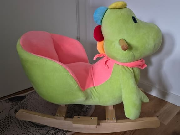 Gunghäst, gungdjur, gungdinosarie från Vida XL