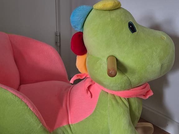 Gunghäst, gungdjur, gungdinosarie från Vida XL