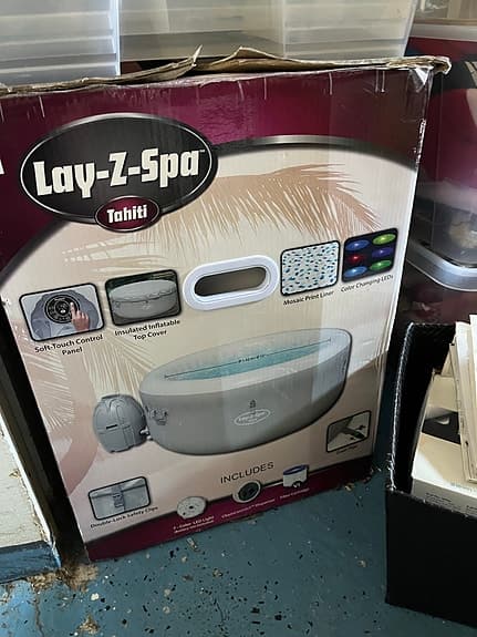 Lay-Z-Spa Tahiti uppblåsbart spabad
