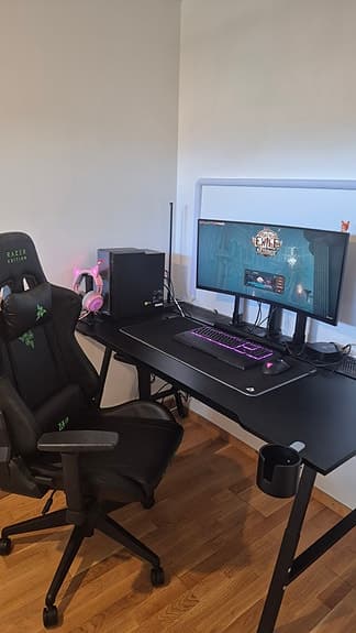 Gamingpaket – RTX 3060 Ti, 34” Ultrawide, gamingstol & skrivbord