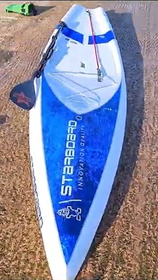 SUP i Glasfiber, Starboard Touring, Lite Tech, 12.6