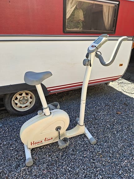 Monark Home Line 350 motionscykel vit