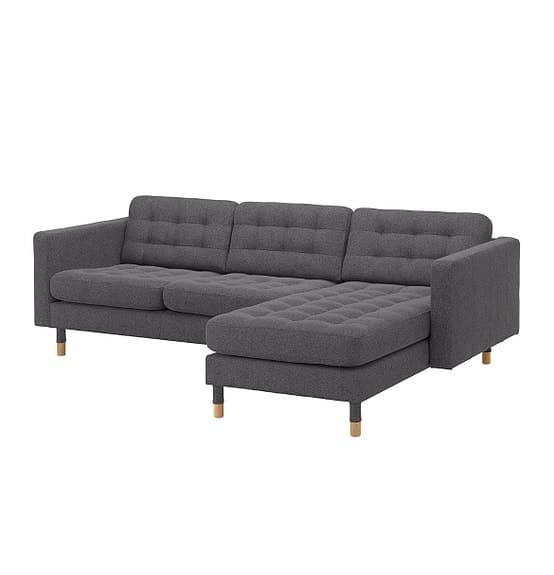 IKEA grå Landskrona Soffa