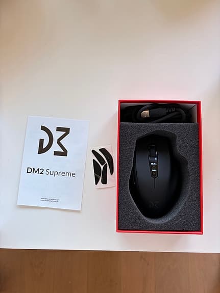 Dream Machines DM2 Supreme gamingmus svart