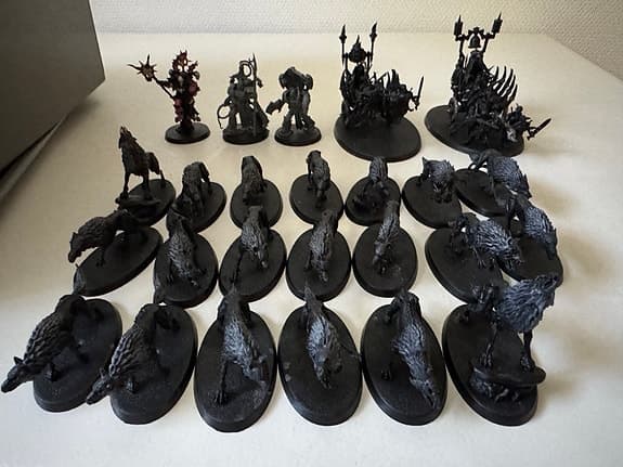 Warhammer AoS + 40K (Blandat)