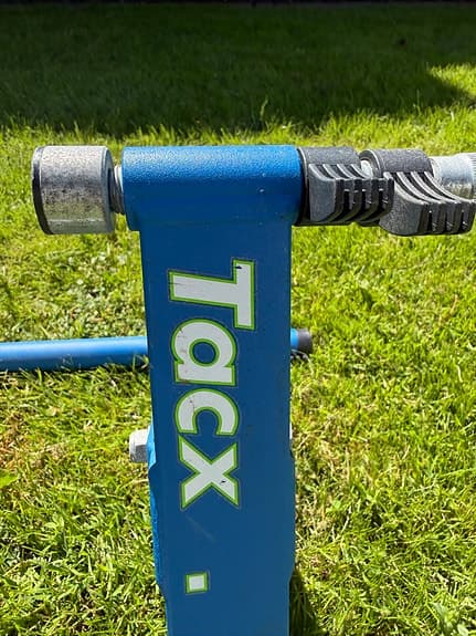 Tacx cykeltrainer blå i fint skick