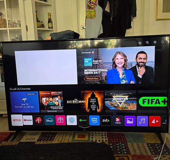 LG 65 UM7000PLA LED-TV 65 tum svart