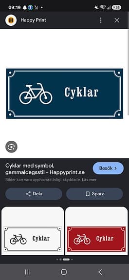 cykelställ