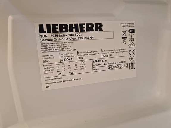 Liebherr Premium Frysskåp (NoFrost / A++)