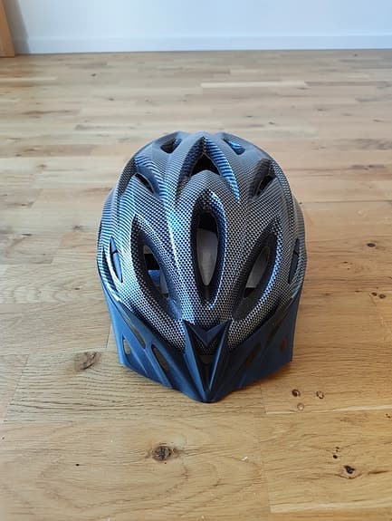 Cykelhjälm unisex, grå - nästan oanvänt