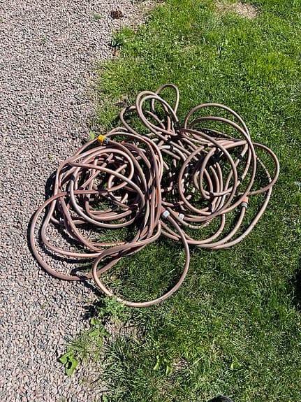 Gardena trädgårdsslang med kopplingar