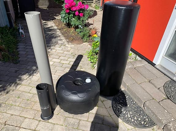 Fristående boxningssäck