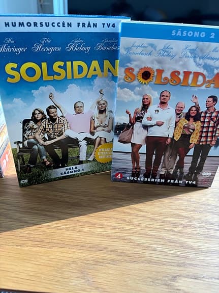 Solsidan DVD-box Säsong 1 & 2