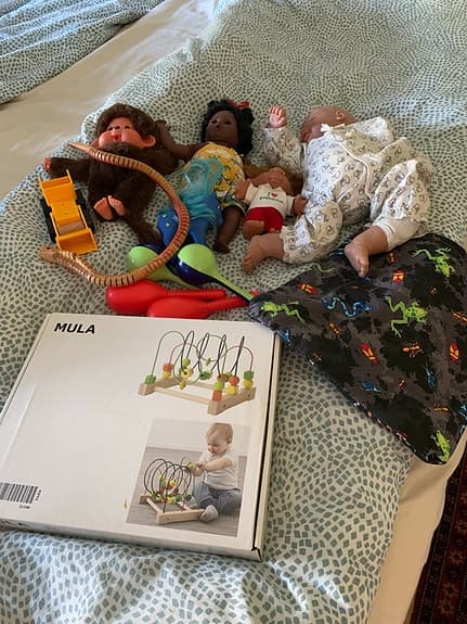 IKEA NULA aktivitetsleksak och dockor
