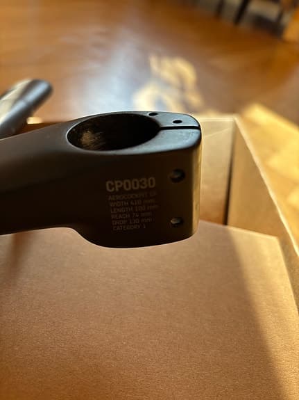 Canyon CP0030 Aero cockpit.