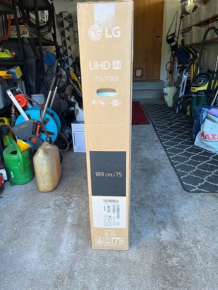 LG 75” 4K Led TV