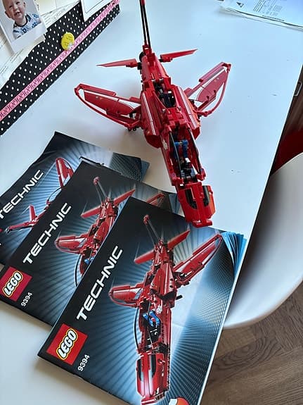 9394 LEGO Technic Fighter Jet