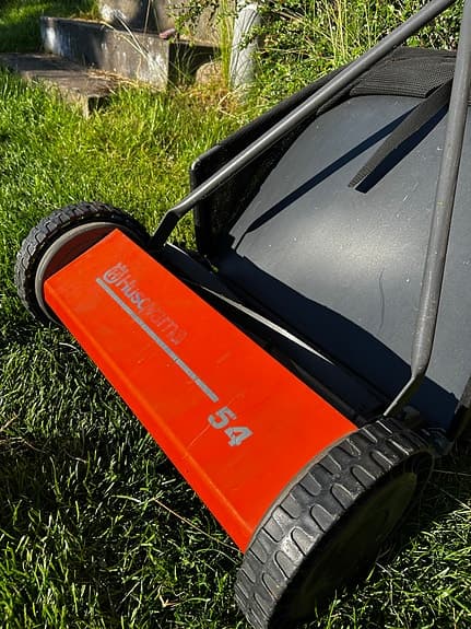 Husqvarna 54 handgräsklippare med uppsamlare
