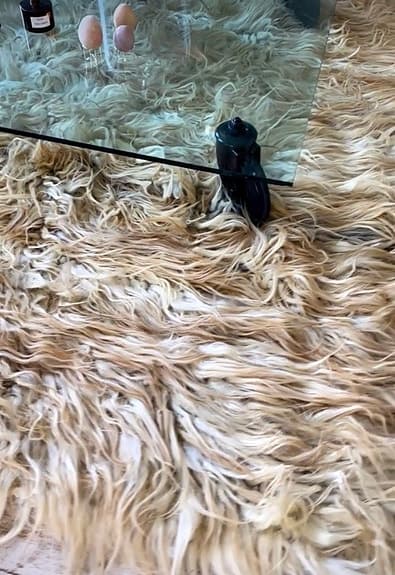 Fuzzy Shepherd Rug - Amber - 200 x 280