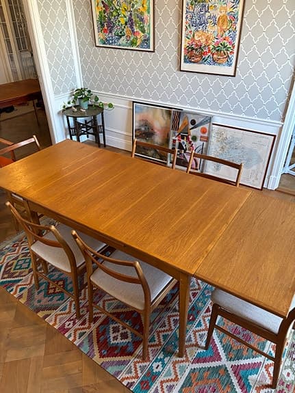 Matbord massivt teak