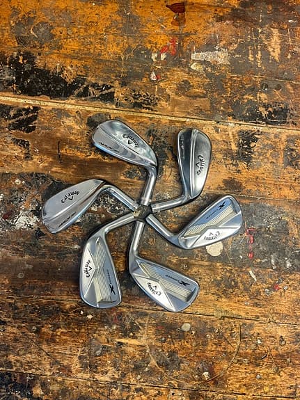 Callaway mb/xforged, projekt x 6.0 skaft
