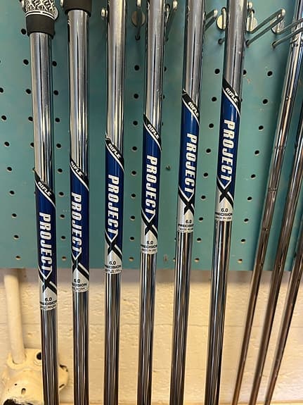 Callaway mb/xforged, projekt x 6.0 skaft