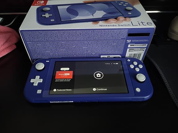 Nintendo Switch Lite blå