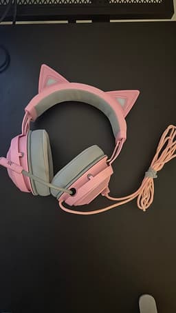 Razer Kraken Kitty Quartz Pink RGB Gaming Headset