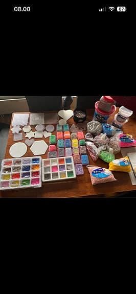 Hama pärlor och pärlplattor set