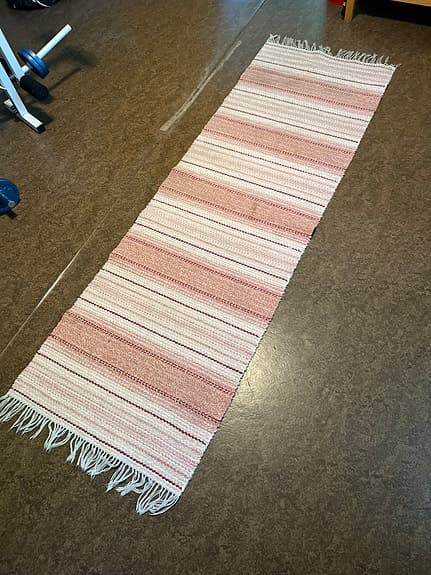 Trasmattor löpare och mindre mattor flerfärgade