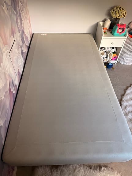 Sänggavel, madrass och bäddmadrass 105x200