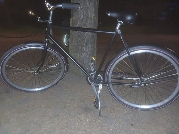 Stålhästen stadscykel 28" M herr svart