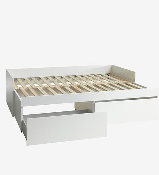 Utragbar säng med förvaring 90×200 (180x200)