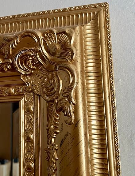 Guld Spegel 86x116 cm