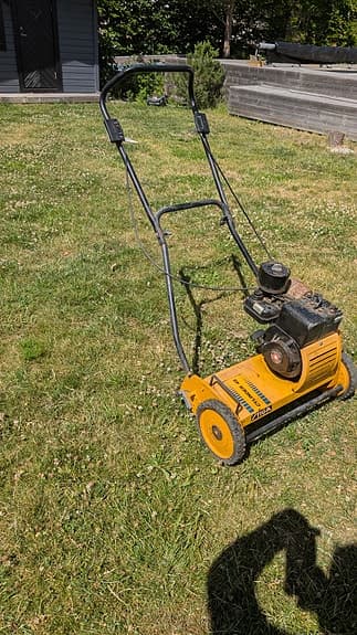 Stiga Cylinder 45 gräsklippare gul