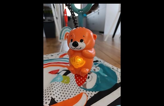 Fisher-Price 3-i-1-babygym, lekset