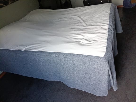 IKEA Mosterhamn 180 sängkappa till   dubbelsäng