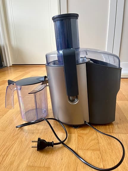 Philips juicepress juicemaskin i rostfritt stål
