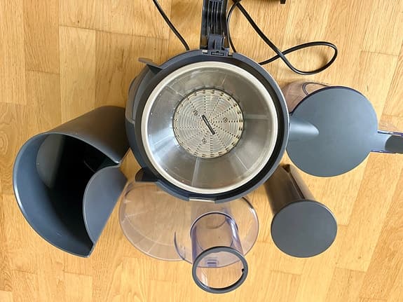 Philips juicepress juicemaskin i rostfritt stål