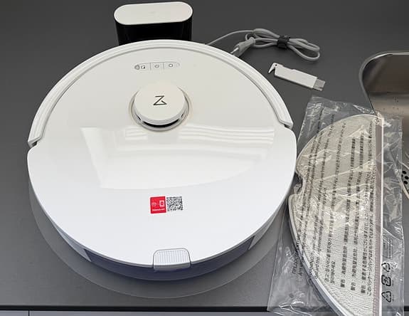 Roborock Q8 Max robotdammsugare vit