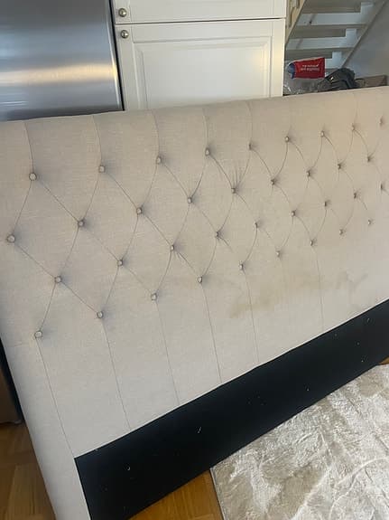 Sänggavel beige jotex