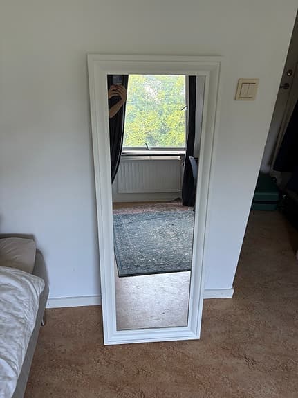 IKEA TOFTBYN spegel 52x140 cm vit