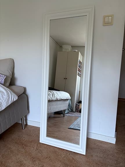 IKEA TOFTBYN spegel 52x140 cm vit