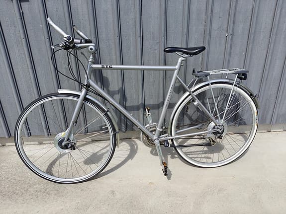 Skeppshult herrcykel 28" STC silver