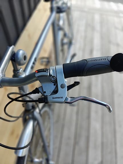 Skeppshult herrcykel 28" STC silver