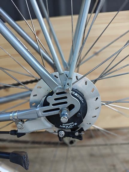 Skeppshult herrcykel 28" STC silver