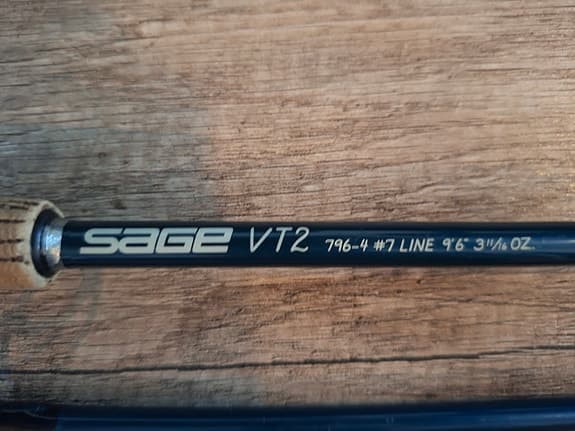 Sage VT2 flugspö 9’6” #7 4-delat