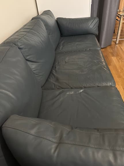 Soffa skinnsoffa