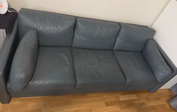 Soffa skinnsoffa