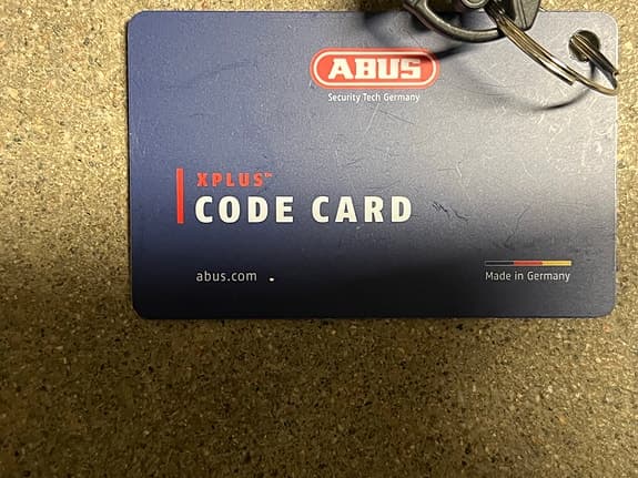 Abus Granit City Chain XPlus 1060 cykellås svart